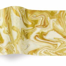 Gold Marble on Ivory